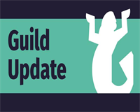 Graphic that says 'Guild Update'
